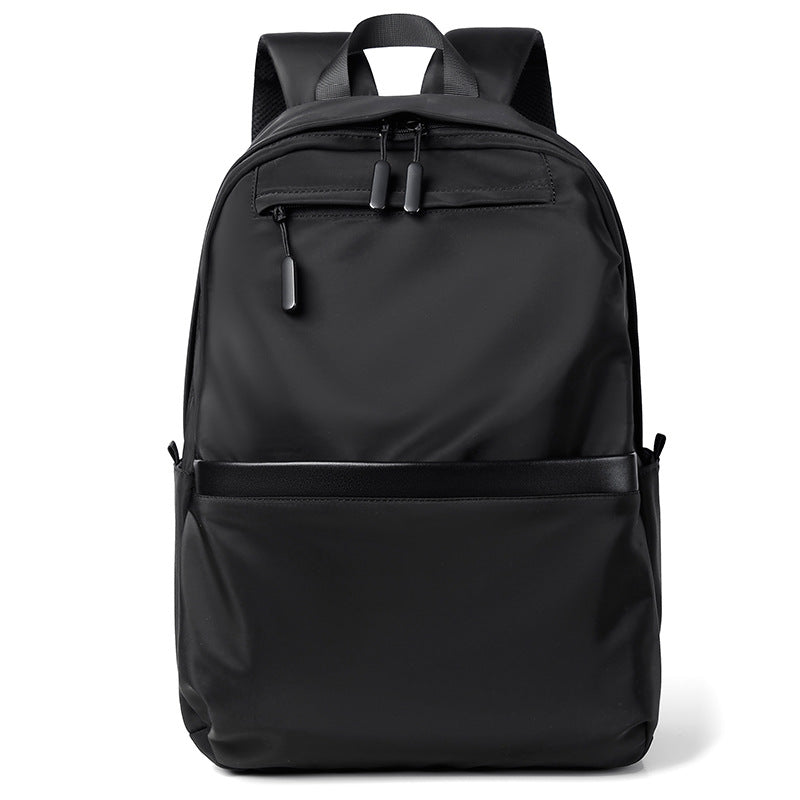 Premium Waterproof High-Density Nylon Backpack for Men & Women | Durable, Fashionable & Lightweight Urban Travel Bag | Black Laptop Backpack for Work, School & Daily Commute | Perfect for Urban Exploration & Minimalist Design Lover - Shoulder Bag at Dealshubindia