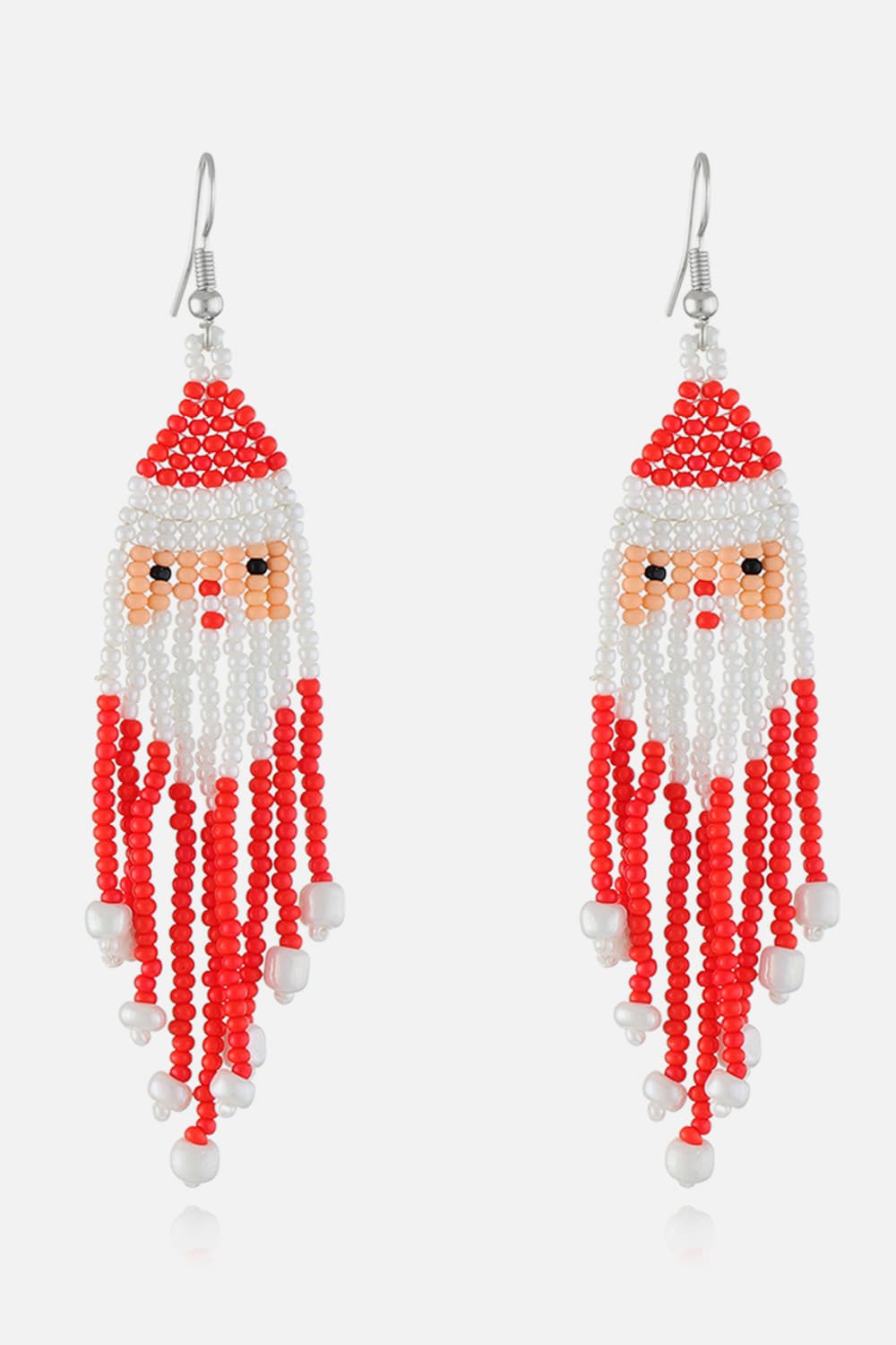 Christmas Beaded Earrings - n/a at Dealshubindia