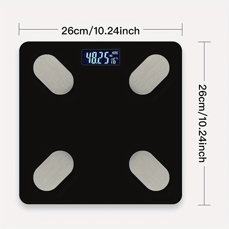 Smart Body Fat Scale with App Connection - Body Weight Scales at Dealshubindia
