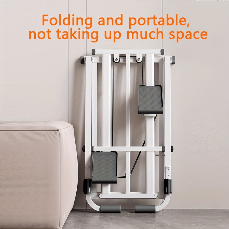 Foldable Stair Climber Home Fitness Machine - Sports & Fitness > Exercise, Gym & Fitness > Gym Equipment & Accessories at Dealshubindia