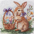 In Search of a Holiday Easter Bunny Counted Cross-Stitch Kit by Abris Art AH-201-0