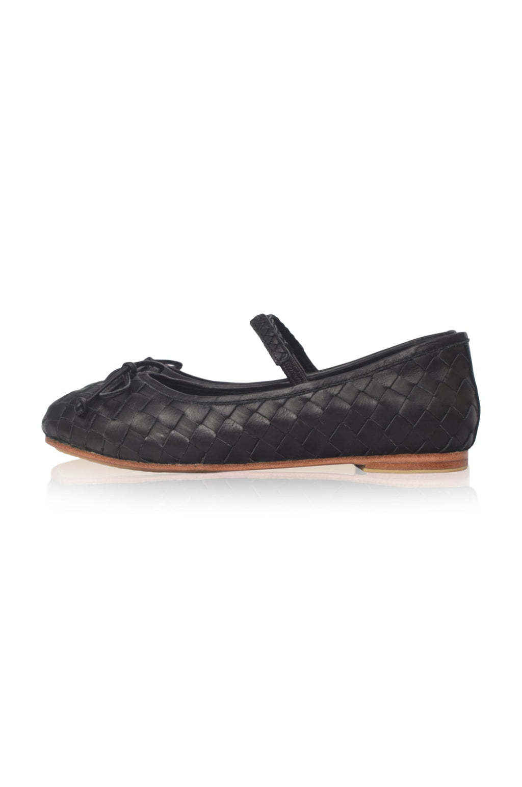 Marisol Woven Leather Ballet Flats-8