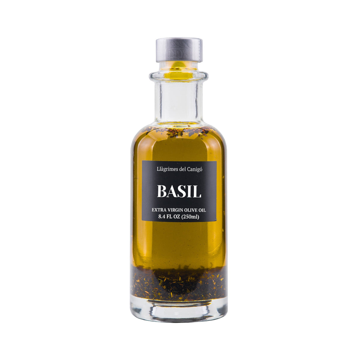 Basil Infused Extra Virgin Olive Oil – 250ml / 8.45 fl oz – Llàgrimes del Canigó - Olive Oil at Dealshubindia