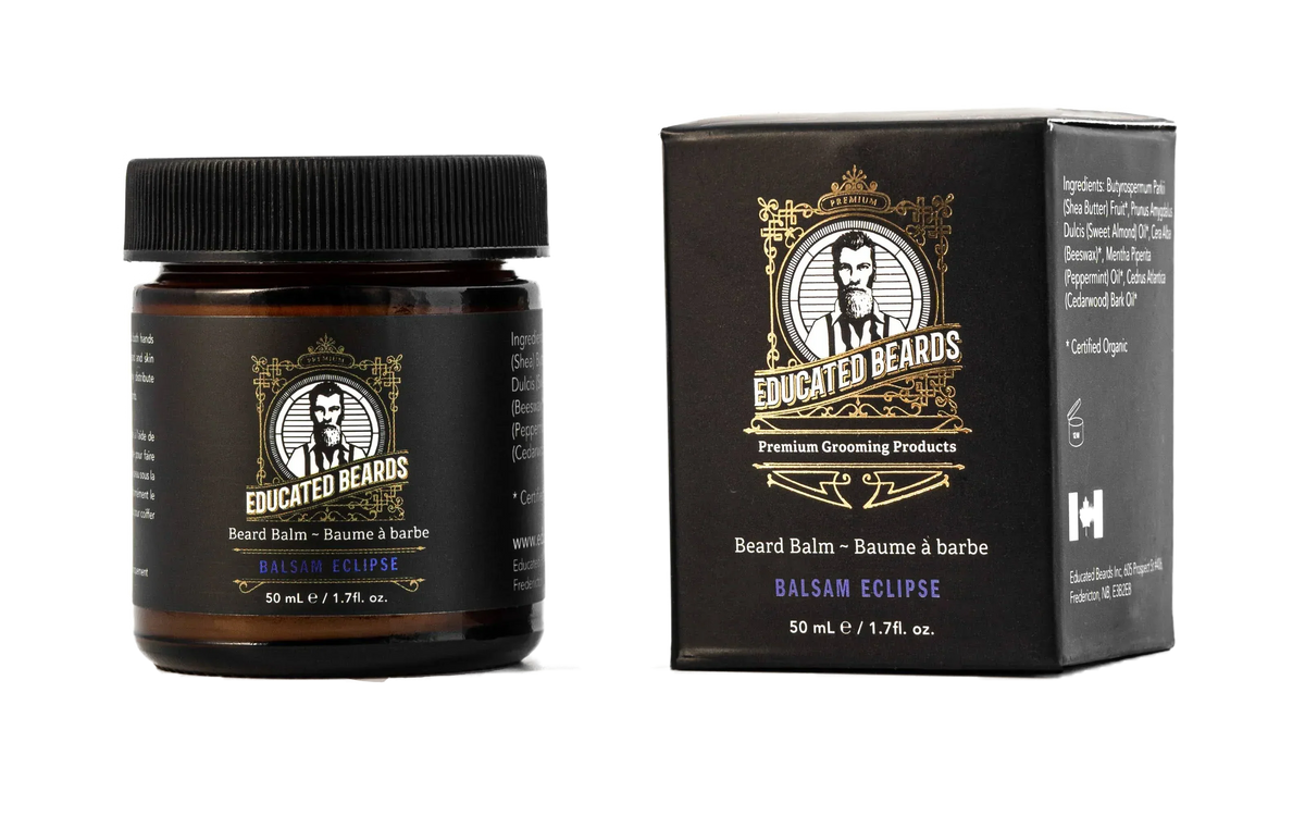 Educated Beards Organic Beard Balm - Balsam Eclipse, 50ml