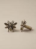 Antique Brass Bumble Bee Drawer Knobs