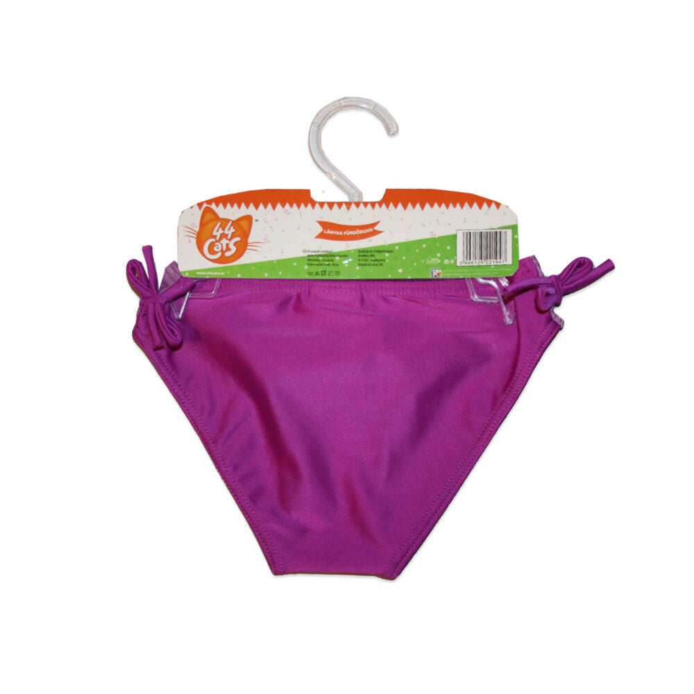 44 Kitten cat swimsuit for girls - purple - 110