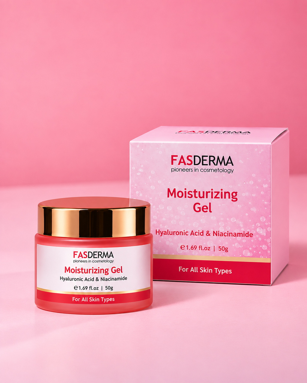 Moisturizing Gel - 50gms - Niacinamide and Hyaluronic Acid