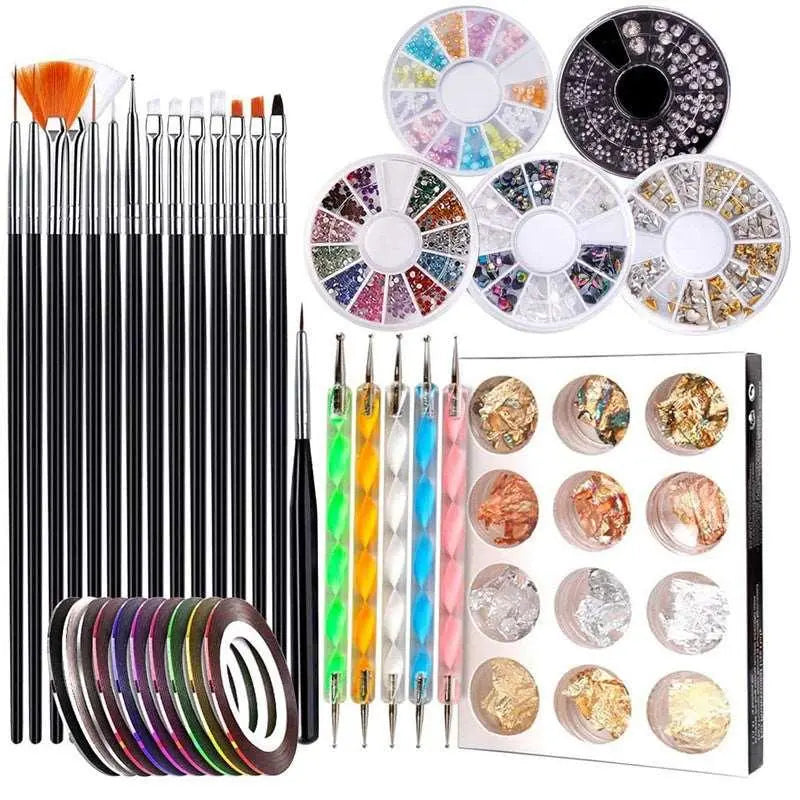 Complete Acrylic Nail Salon Kit