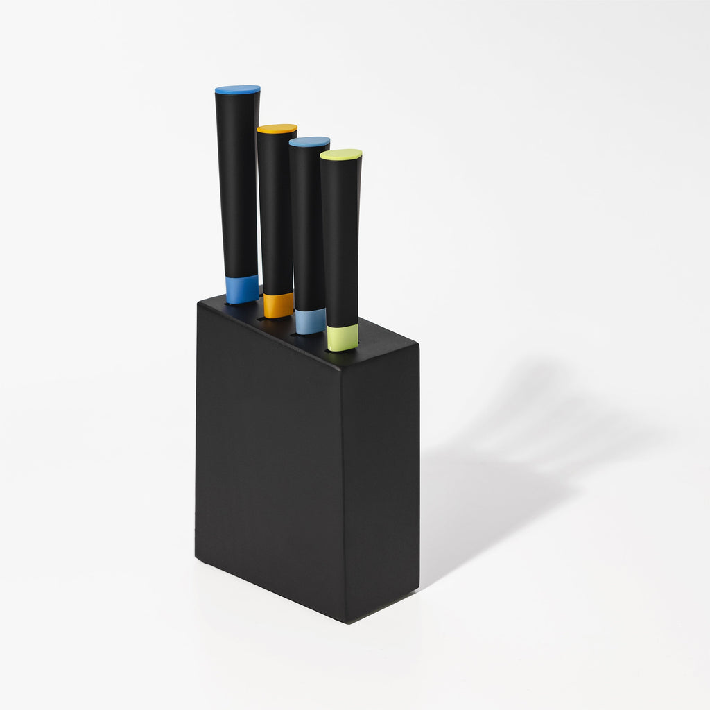 Artistic Edge 5-Piece Knife Block Set - Kitchen Knives at Dealshubindia
