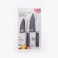 2 Piece Kitchen Knife Set- Paring, and Utility Knife with Matching Blade Guards with Built in Sharpener - Kitchen Knives at Dealshubindia