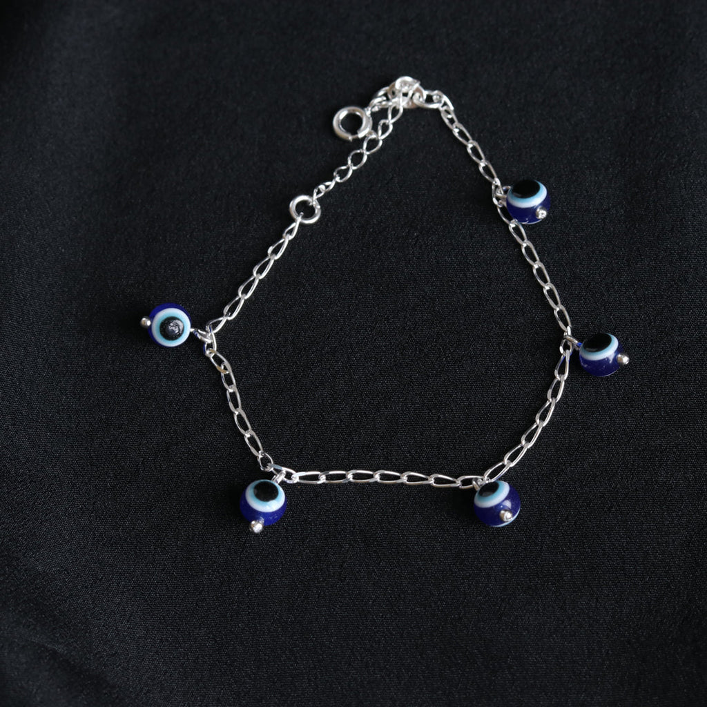 Single line Evil Eye Bracelet