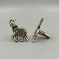 Antique Brass Elephant Drawer Knobs