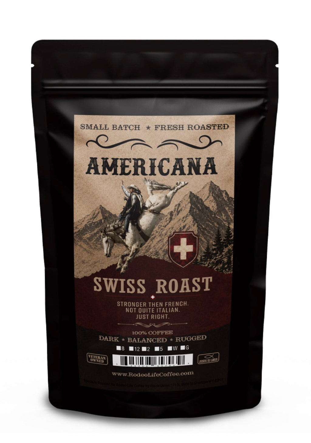 Swiss Roast 8 oz/1 lb