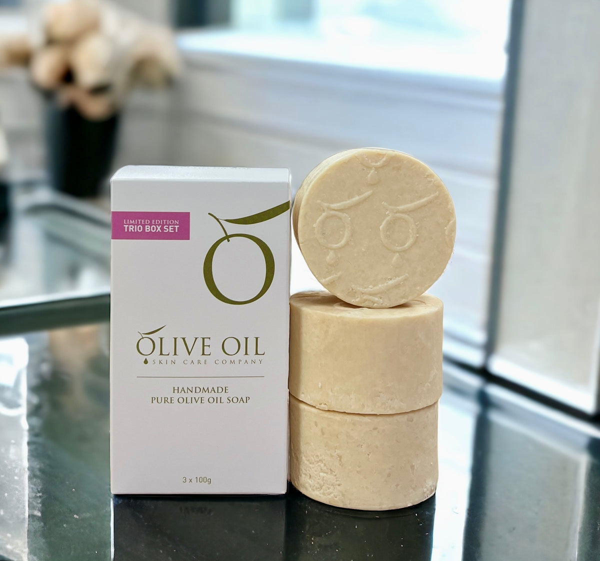 OOSC Gift Series,  All -Natural Soap ,Mixed Trio Pack.