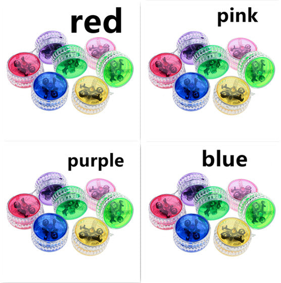 Glowing Yo-Yo LED Educational Toy for Kids