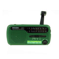 Emergency Solar Radio with Flashlight Green - Radios at Dealshubindia