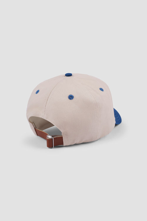 Hideout Leather Label two-tone 6-panel Dad Cap - Headwear at Dealshubindia