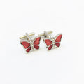 Butterfly Metal Cufflinks - Cufflinks at Dealshubindia