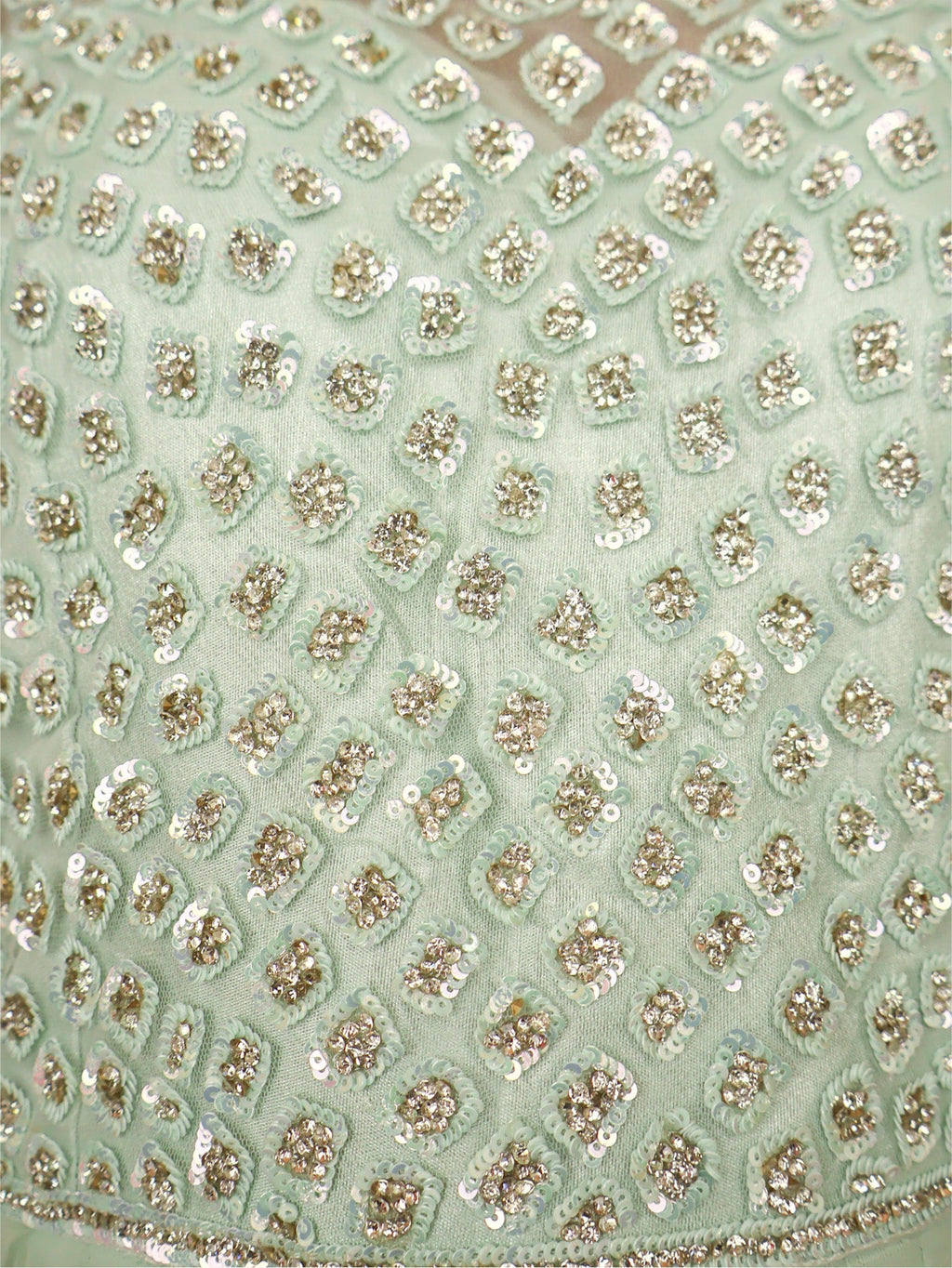 Gown with Stone & Beads Work by Shreekama - Designer Gowns at Dealshubindia