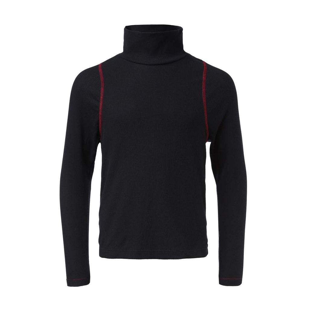 Kids' Black Turtleneck Top - Top at Dealshubindia