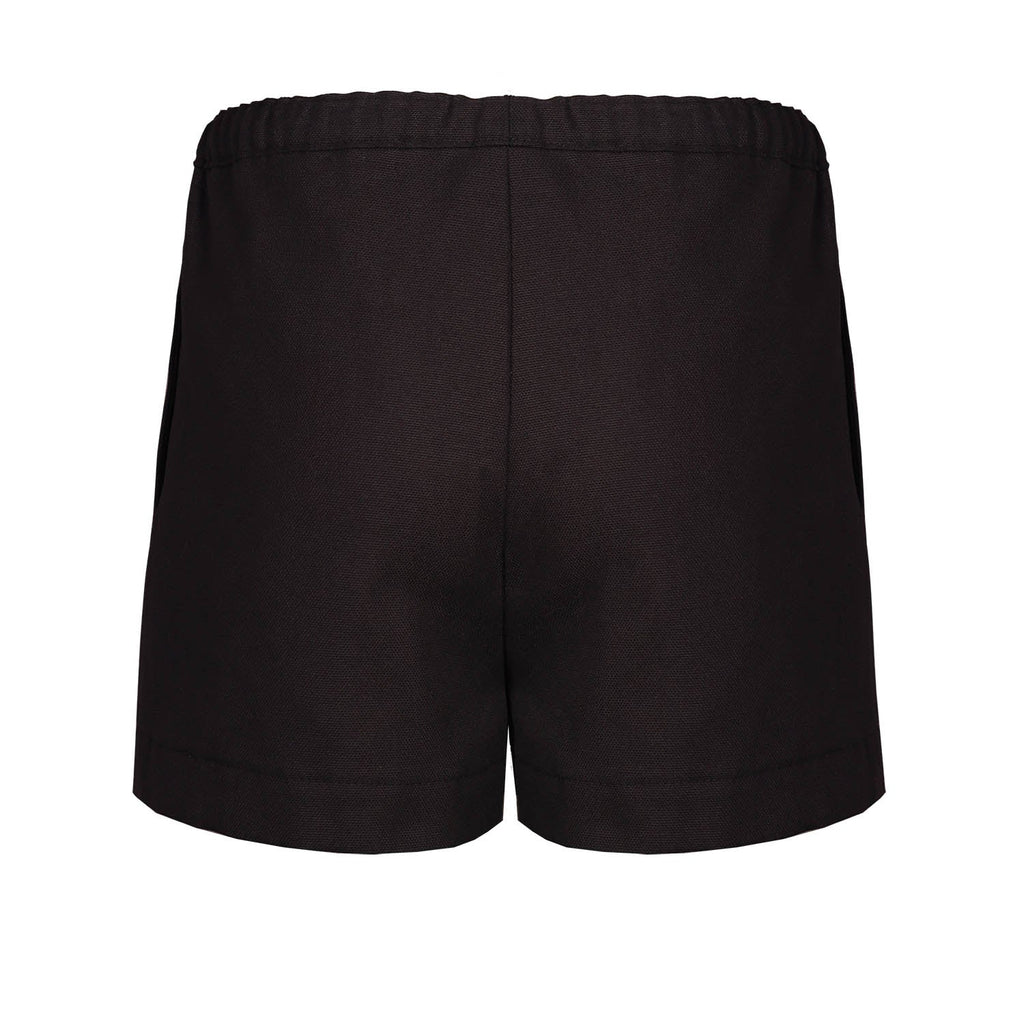 Black Canvas Shorts for Kids - Shorts at Dealshubindia