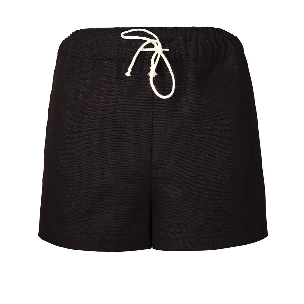 Black Canvas Shorts for Kids - Shorts at Dealshubindia