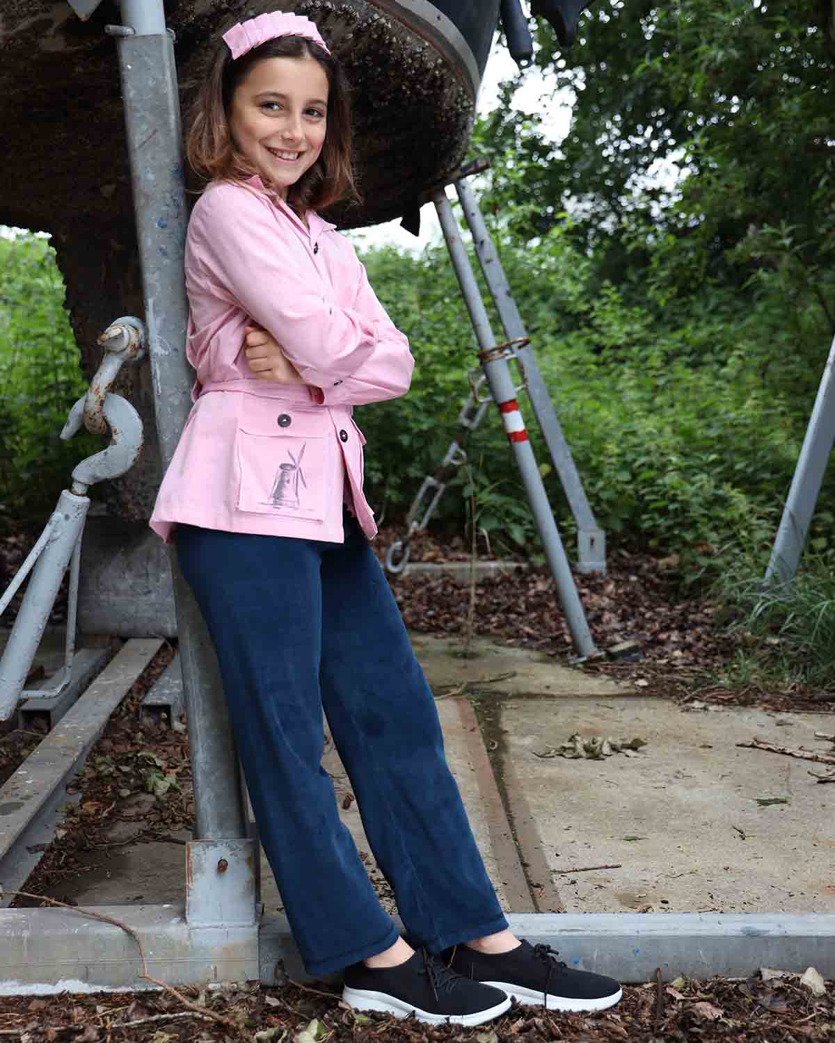Kids' Royal Blue Velvet Pants - Pants at Dealshubindia