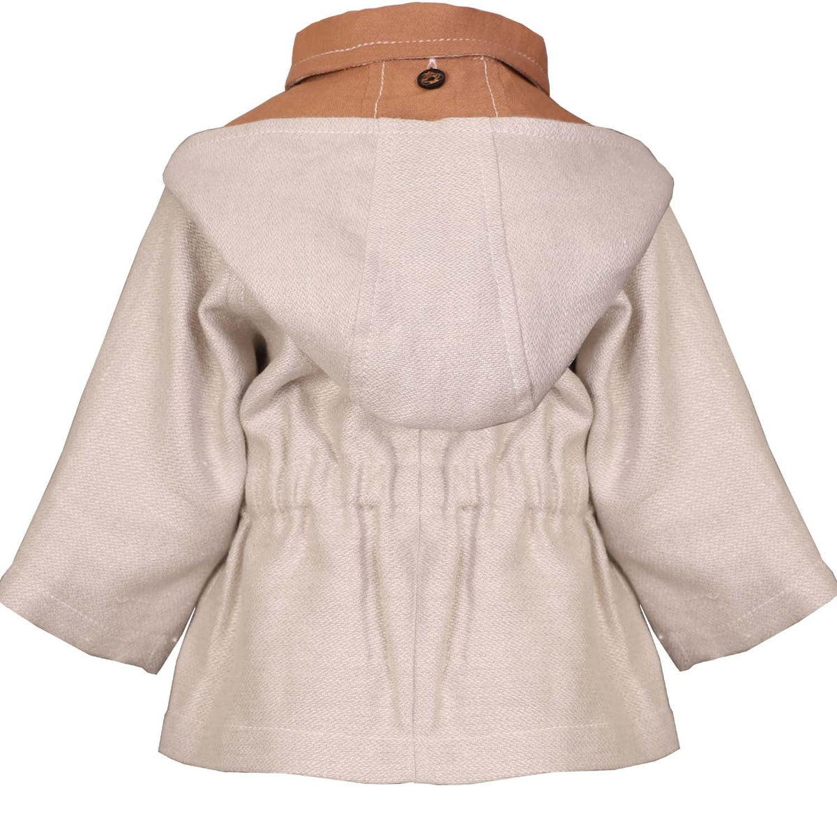 Beige Baby Jacket with Hood - Jacket at Dealshubindia