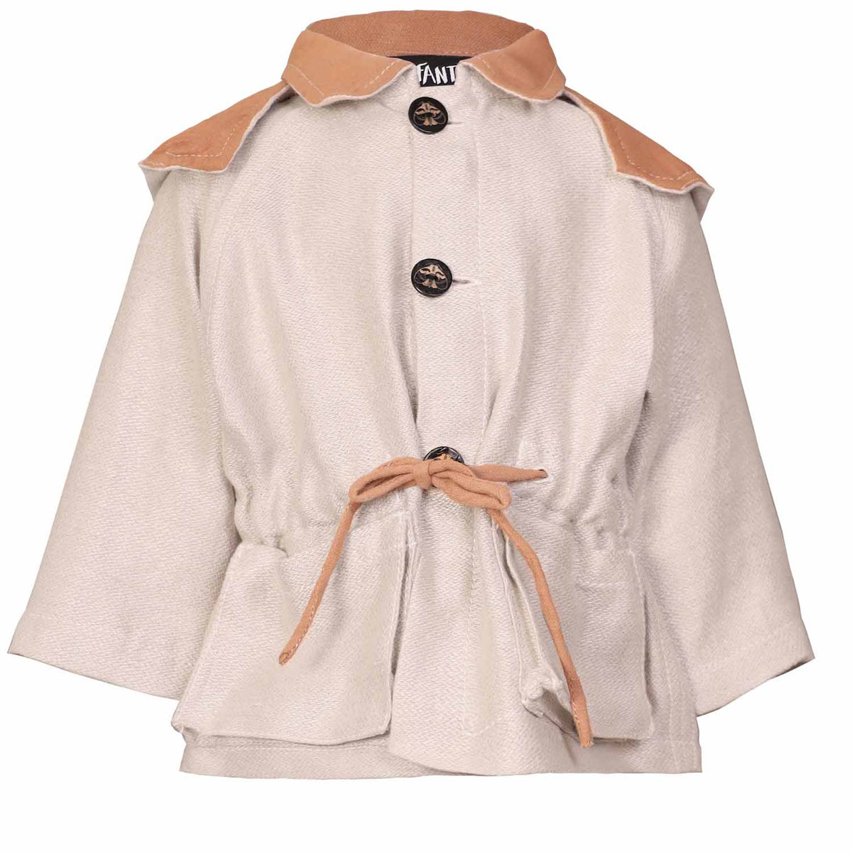 Beige Baby Jacket with Hood - Jacket at Dealshubindia