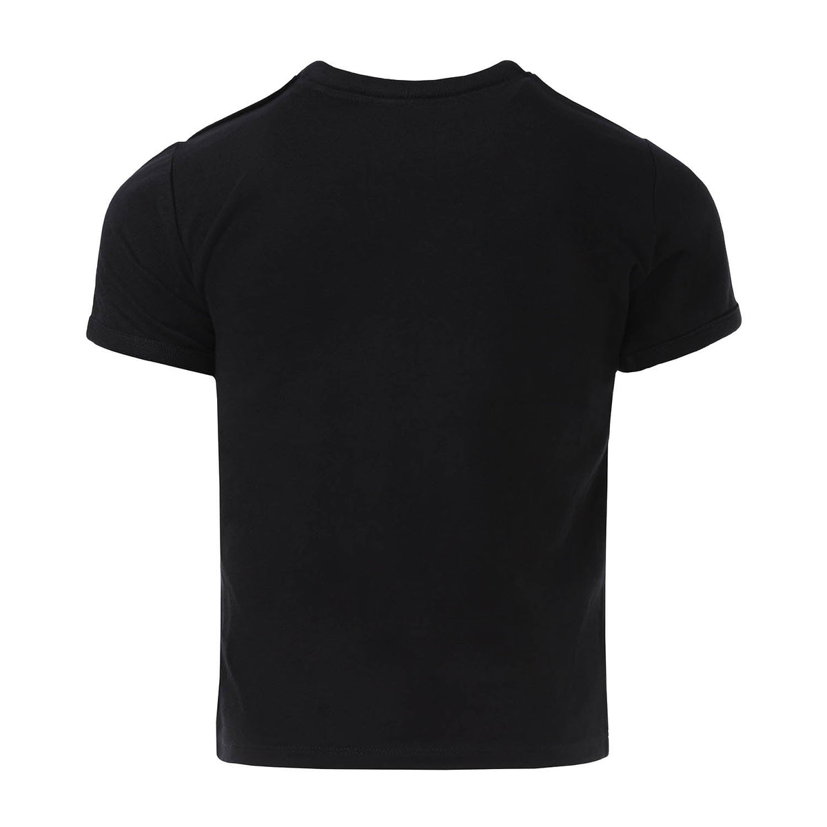Kids Black T-Shirt with Appliqué - T-Shirt at Dealshubindia