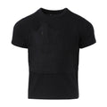 Kids Black T-Shirt with Appliqué - T-Shirt at Dealshubindia