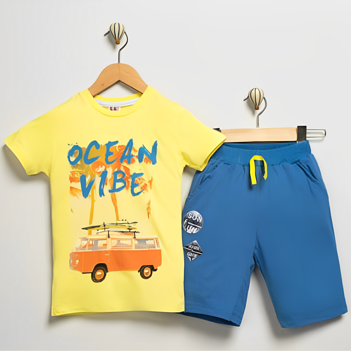 Ocean Vibe Casual Short Set - Casual Boys at Dealshubindia