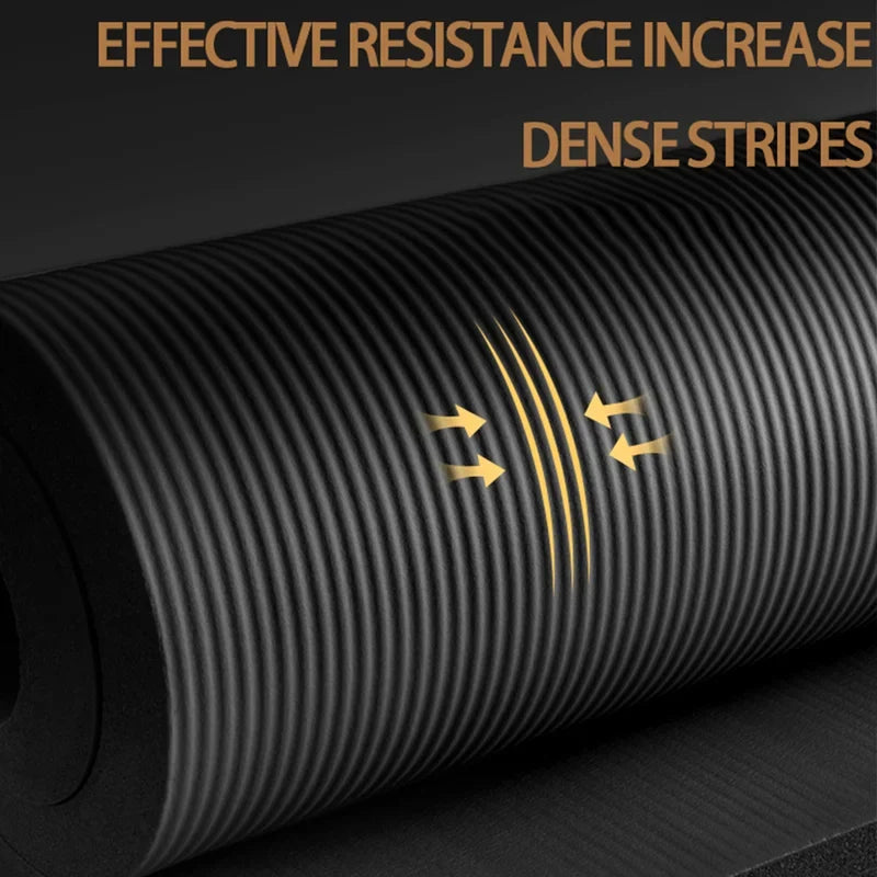 Long Non-Slip Men'S Fitness Mat - Yoga & Pilates Mats at Dealshubindia