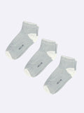 Low Ankle Socks for Men and Women grey casual socks for lounge