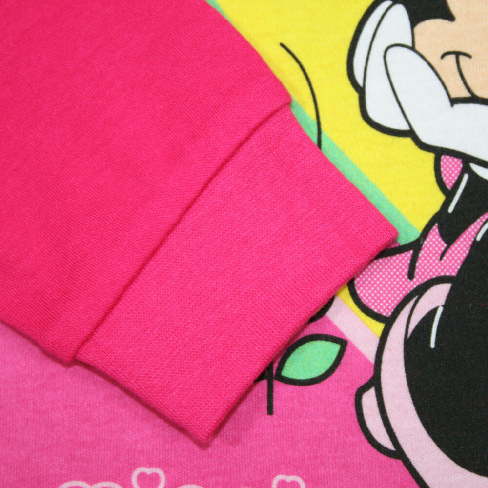 Winter cotton children's pajamas - Minnie Mouse - pink - 110