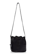 Margo Woven Drawstring Bag - Leather bag at Dealshubindia