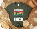 I'm Into Fitness Fit'ness Deer in My Freezer Funny Hunting Shirt - T-Shirt at Dealshubindia
