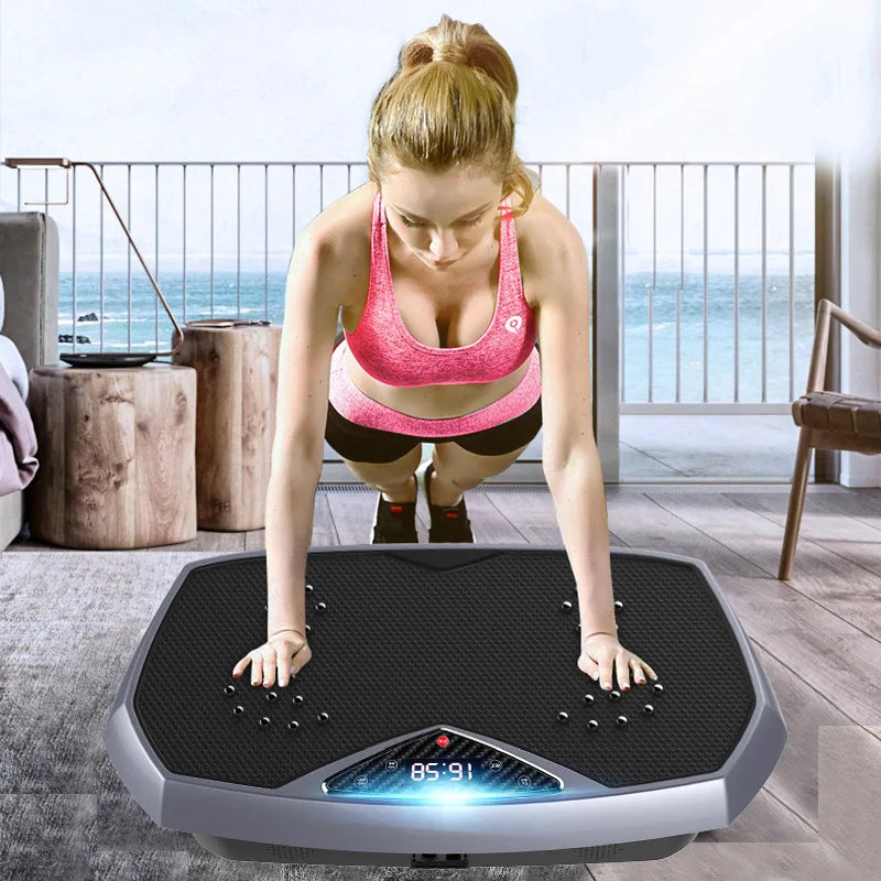 Slimming Machine Vibrating Fitness Massager - Sports & Fitness > Exercise, Gym & Fitness > Gym Equipment & Accessories at Dealshubindia