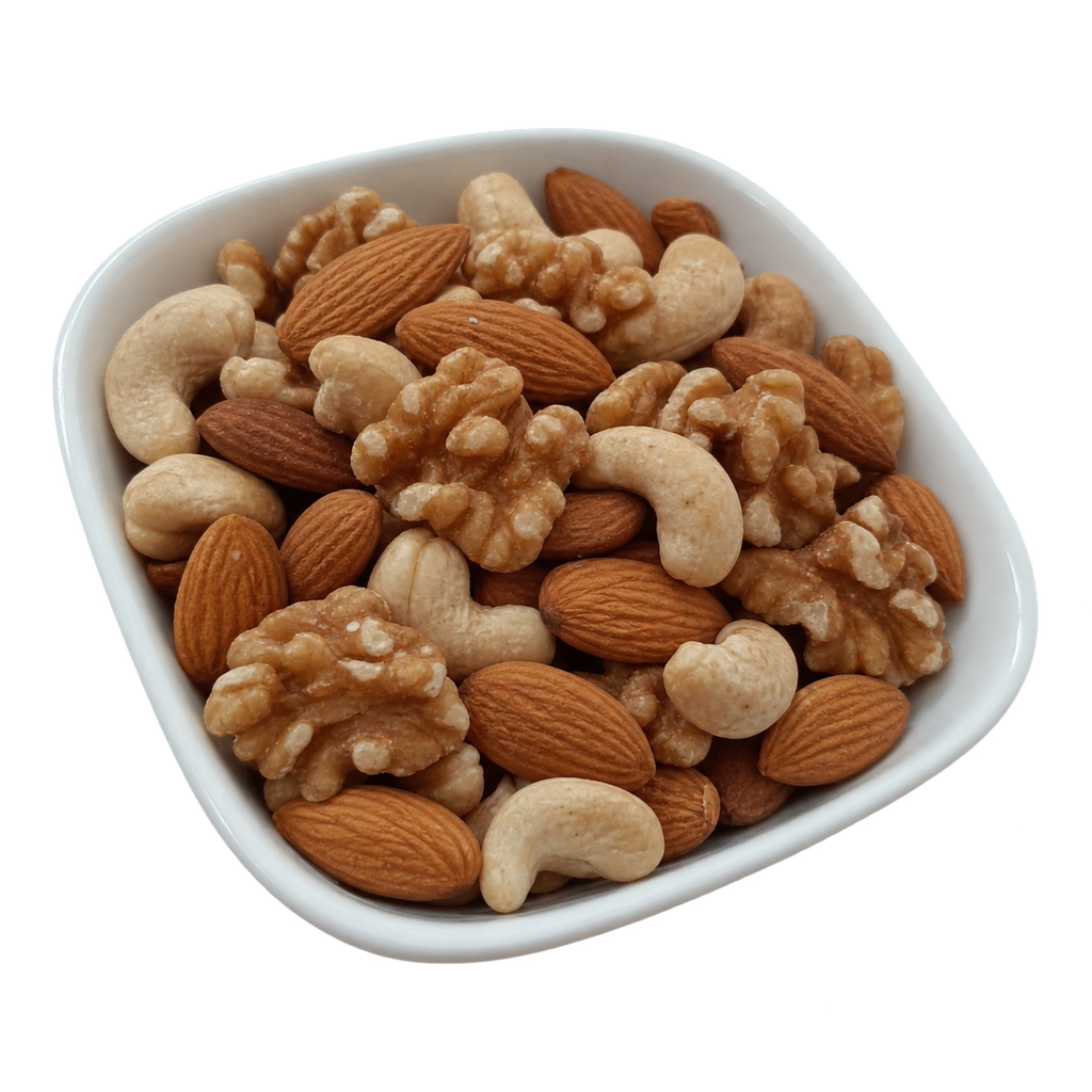 Mixed Almonds, Cashew Nuts and Walnuts – Natural Organic Premium-quality + Free sample!-1