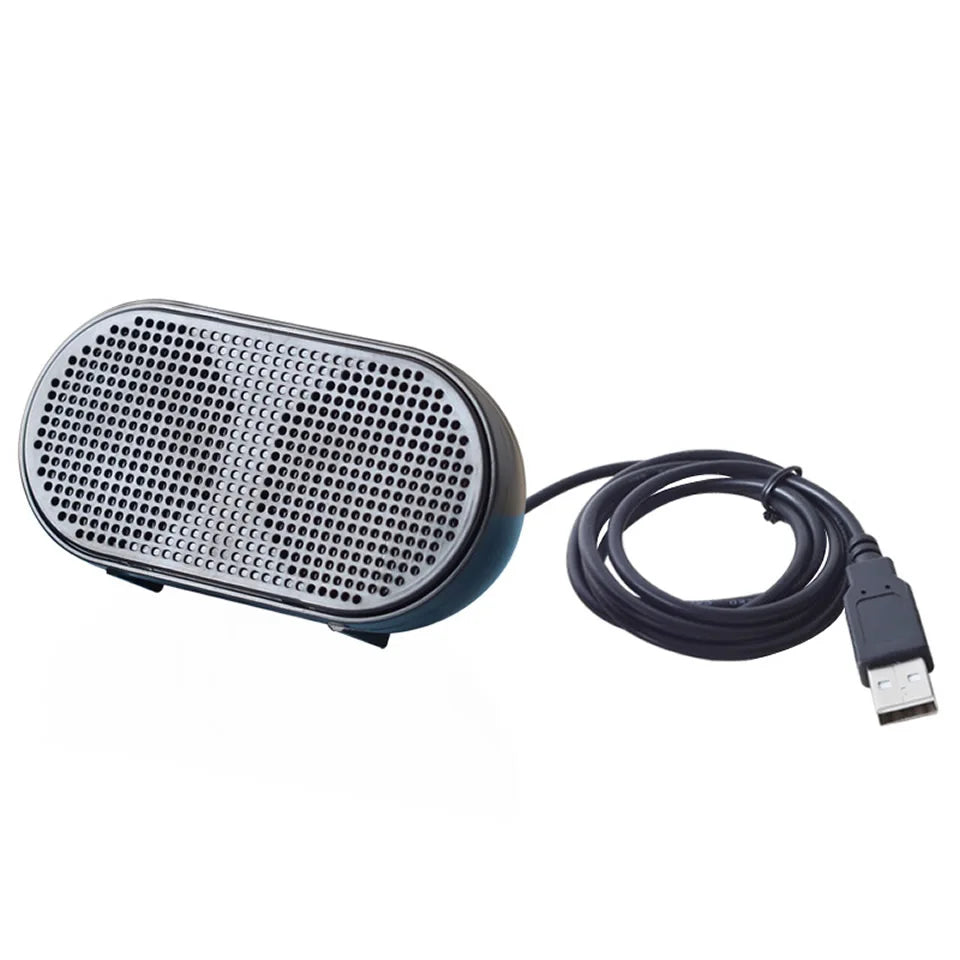 Portable Usb Mini Speaker Stereo For Pc & Ps4 (Black) - Speakers at Dealshubindia