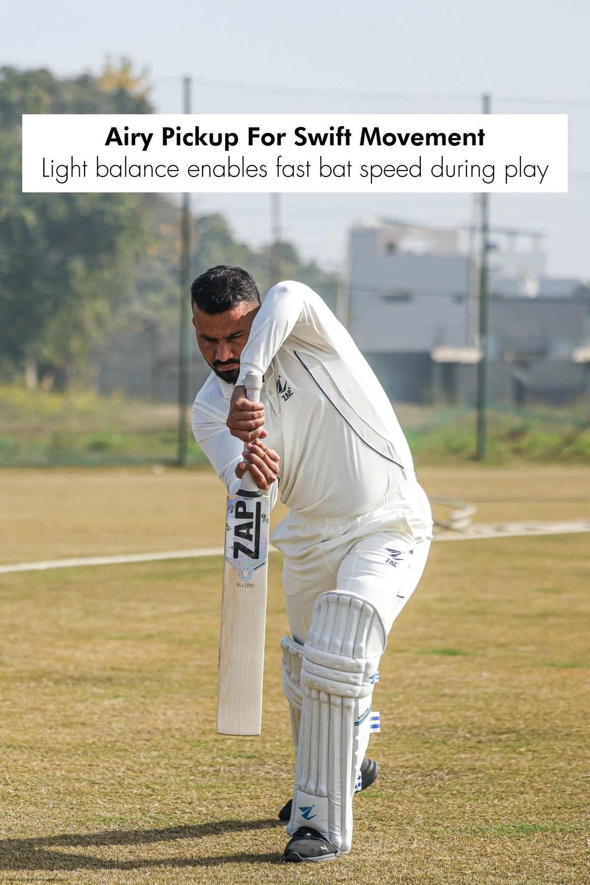 ZAP Classic Platino English Willow Bat (Grade 2)