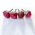 Pink Crystal Stone Cabinet Knobs