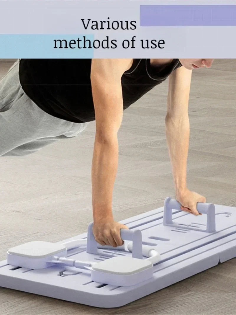 Portable Fitness Board For Abs Workout - Push-Up & Pull-Up Bars at Dealshubindia