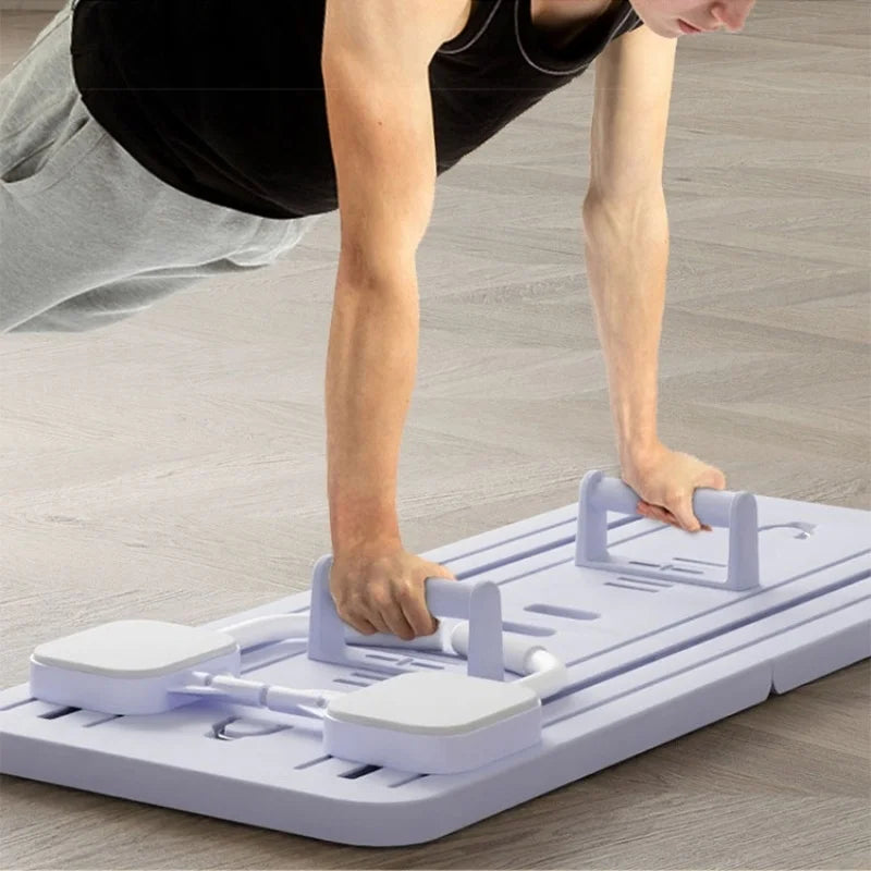 Portable Fitness Board For Abs Workout - Push-Up & Pull-Up Bars at Dealshubindia