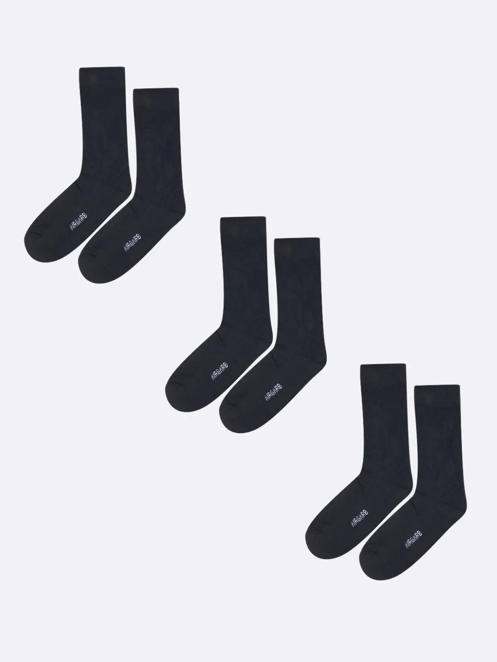 Premium Ribbed Dress Socks for Men - Perfect for Office Wear