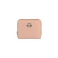 RB1086AU | Portafogli Donna con Chiusura Lampo Made in Italy in Vera Pelle Saffiano. Colore Cipria-0