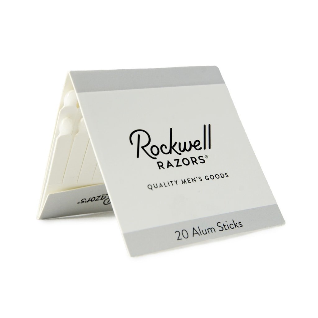 Rockwell Razors Alum Matchsticks (Pack of 20 Matches) - Alums & Styptics at Dealshubindia