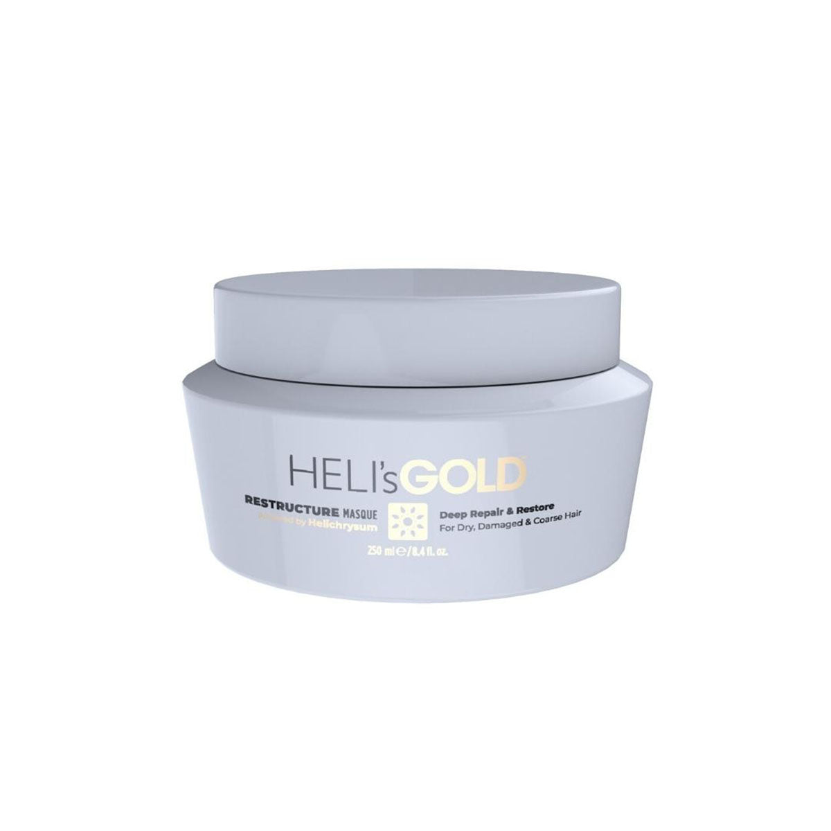 Helis Gold Restructure Masque With Helichrysum 250ml-1