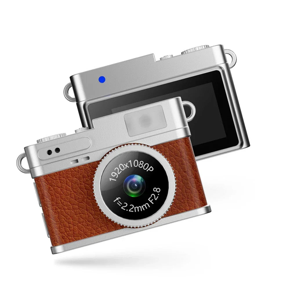 Mini Retro Digital Camera Brown - Digital Cameras at Dealshubindia