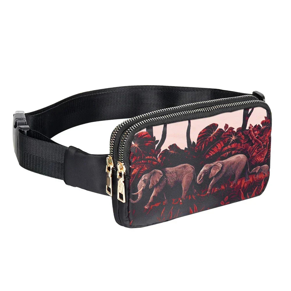 Women Waist Bag Waterproof Crossbody Chest Fanny Pack (Style 1) - Luggage & Bags > Fanny Packs at Dealshubindia